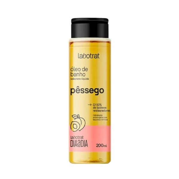 Óleo De Banho Labotrat Pêssego Dia A Dia 200ml