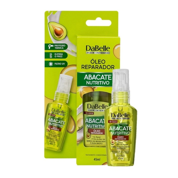 Cartucho Dabelle Óleo De Abacate 45ml