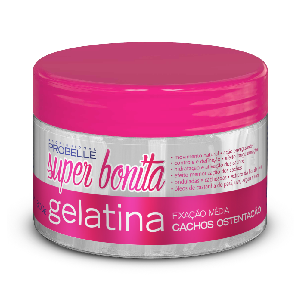 Gelatina Probelle Cachos Ostentação 300g
