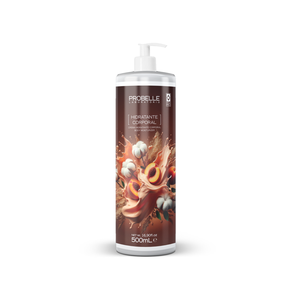 Hidratante Corporal Probelle Algodão e Pêssego 500ml