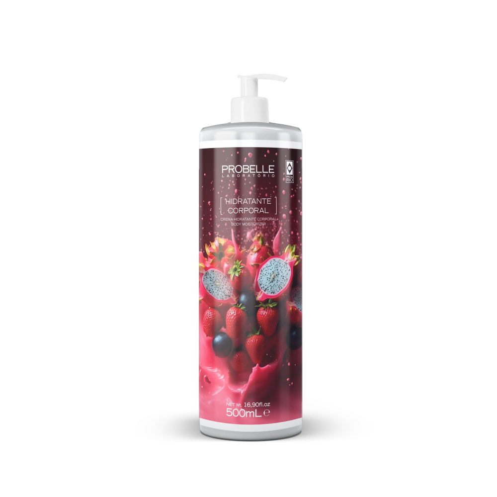 Hidratante Corporal Probelle Ameixa, Pitaya e Morango 500ml