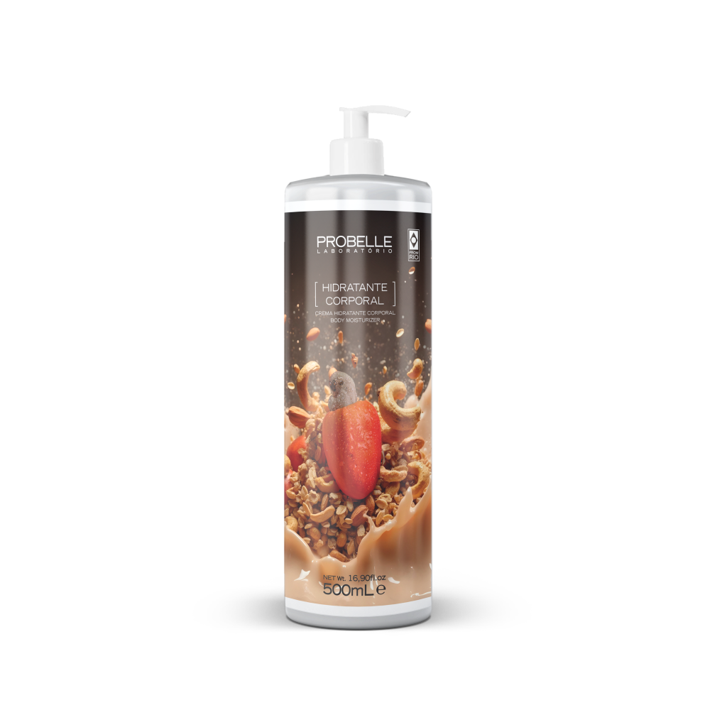 Hidratante Corporal Probelle Amêndoas, Aveia e Caju 500ml