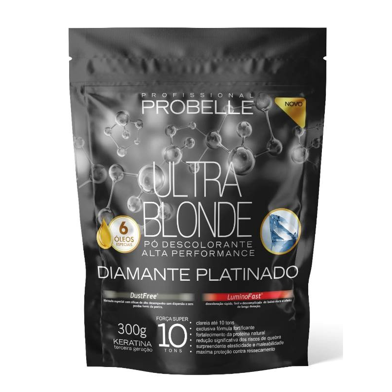 Po Descolorante Ultra Blonde Diamante 300G Stand Pouch