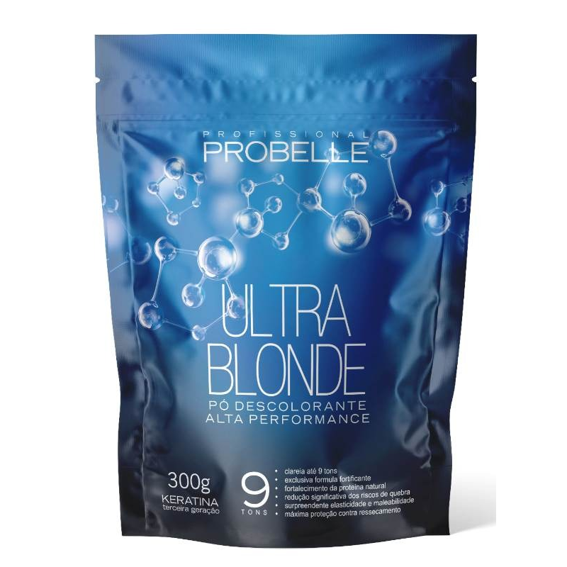 Po Descolorante Ultra Blond Dust Free 300G Stand Pouch