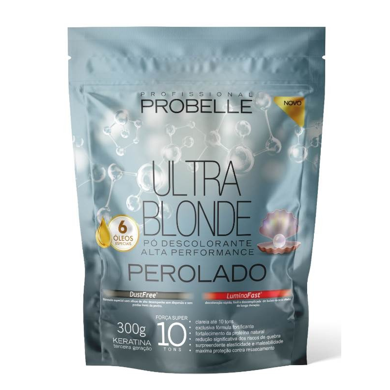 Po Descolorante Ultra Blonde Perolado 300G Stand Pouch