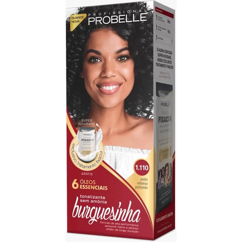 Coloração Burguesinha 1.110 Preto Intenso