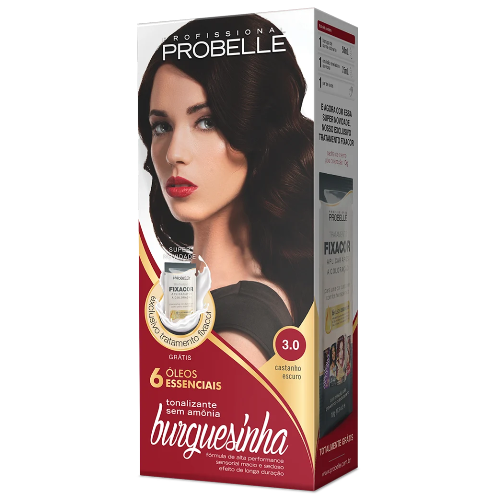 Coloração Burguesinha 3.0 Castanho Escuro