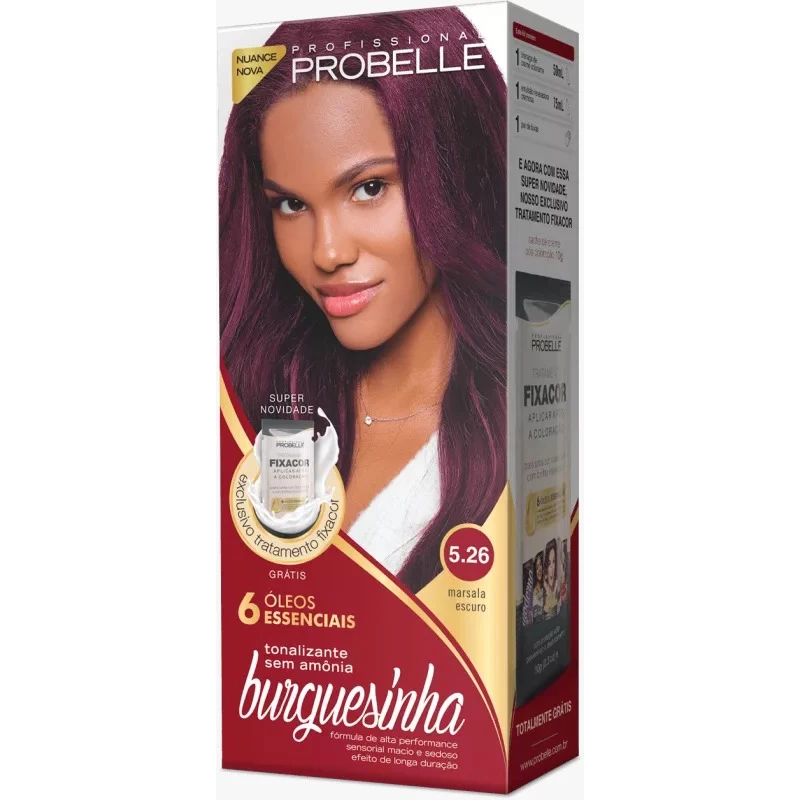 Coloração Burguesinha 5.26 Mersala Escuro
