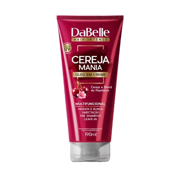 Óleo Em Creme Dabelle Cereja Mania 190ml