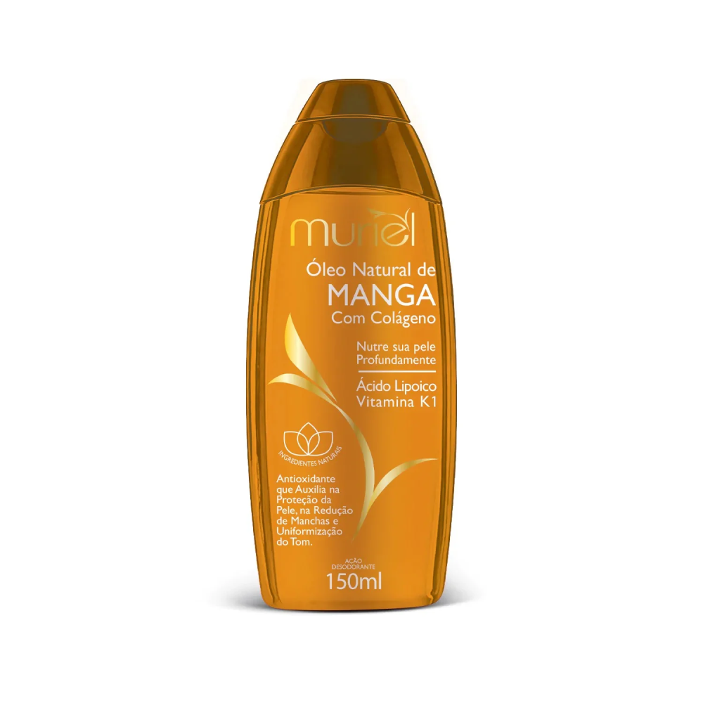 Óleo Corporal Muriel Natural Manga Com Colâgeno 150ml