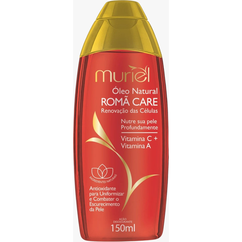 Óleo Corporal Muriel Natural Roma Care 150ml