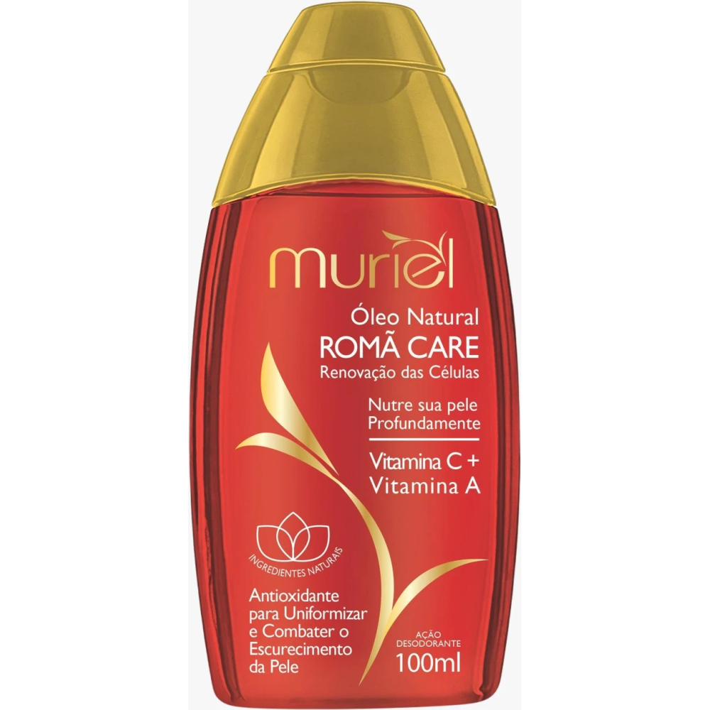 Óleo Corporal Muriel Natural Roma Care 100ml