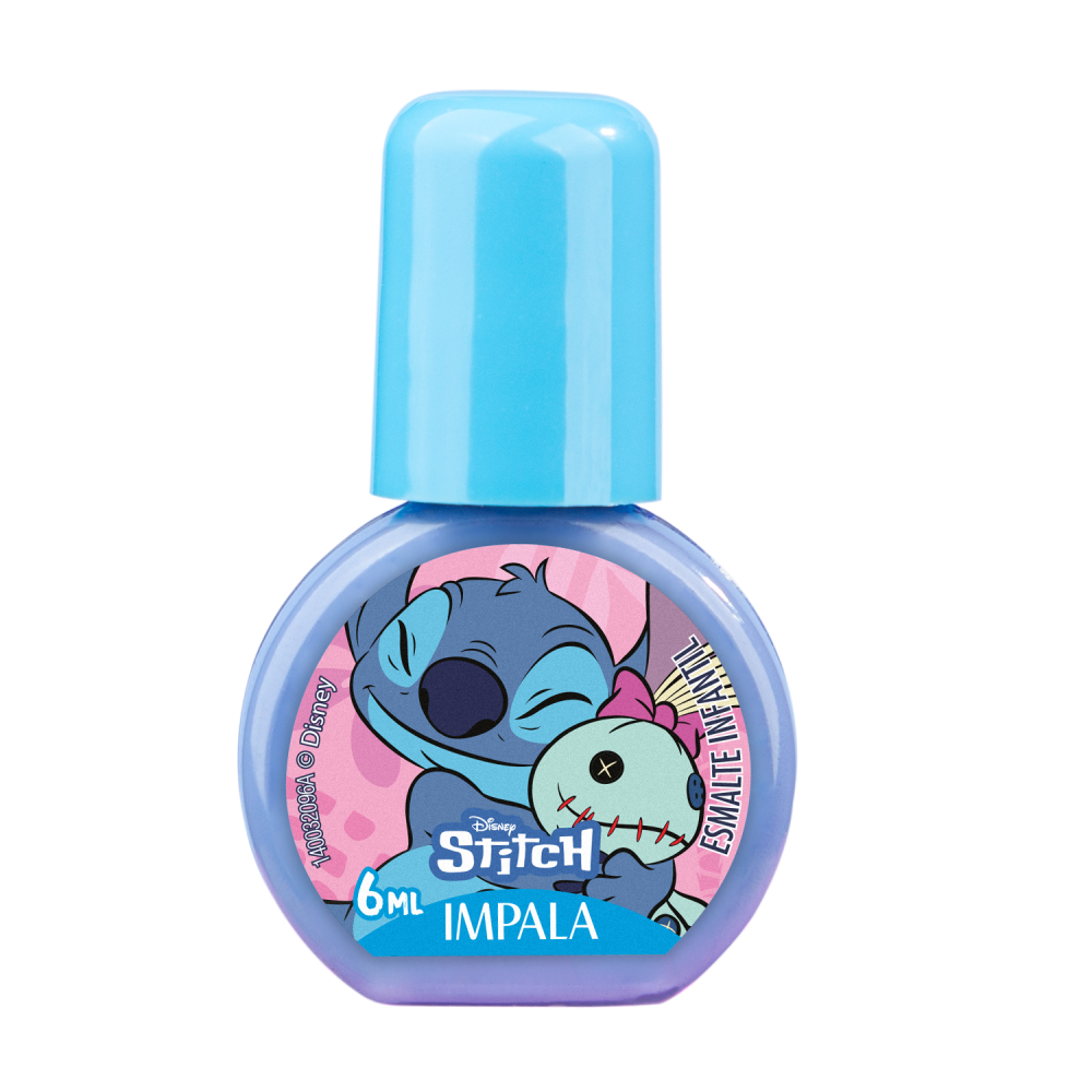 Esmalte Infantil Impala Stitch Ohana Quer Dizer Família Ref. 1036