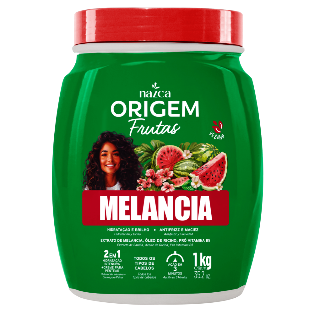 Creme De Hidratação Origem 2 Em 1 Melancia 1Kg