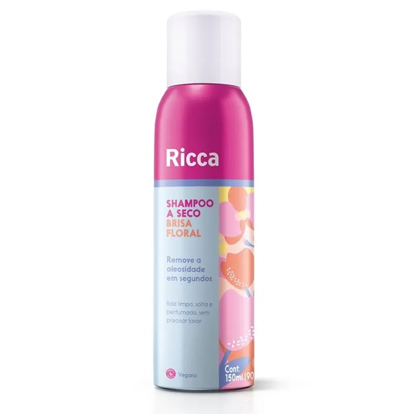 Shampoo a Seco Ricca Belliz 150ml Floral Ref. 2842