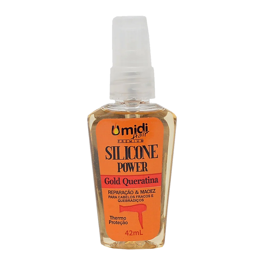 Silicone Power Umidi Hair Premium Gold Queratina 42ml