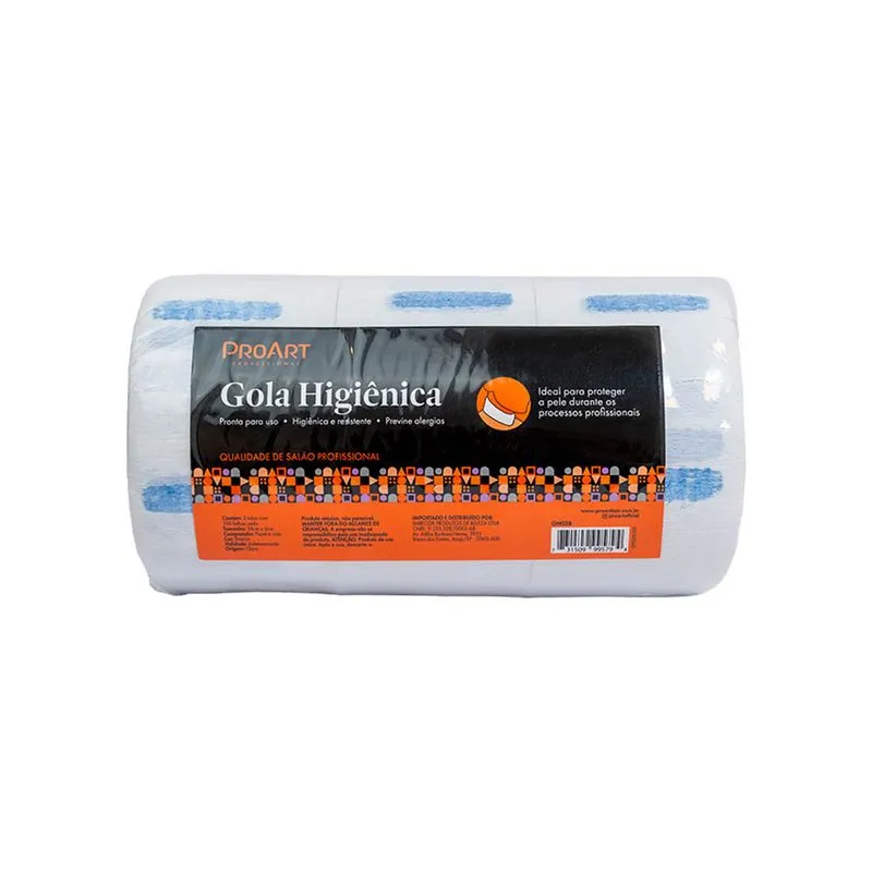 Gola Higiênica Proart Branca 3 Rolos Com 100 Folhas Ref. GH02B