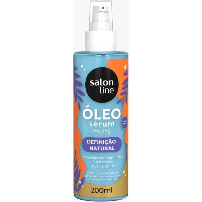 Óleo Sérum Salon Line Multy Cachos Dos Sonhos Definição Natural 200ml