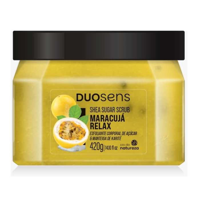 Esfoliante Cia Da Natureza Duosens Maracujá Relax 420G
