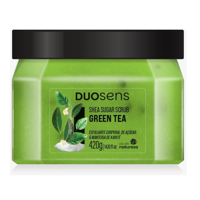 Esfoliante Cia Da Natureza Duosens Green Tea 420G