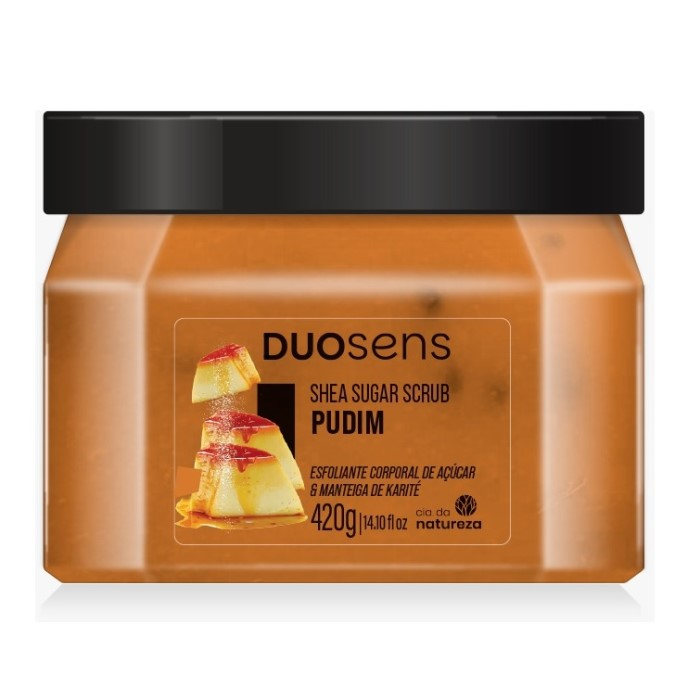 Esfoliante Cia Da Natureza Duosens Pudim 420G
