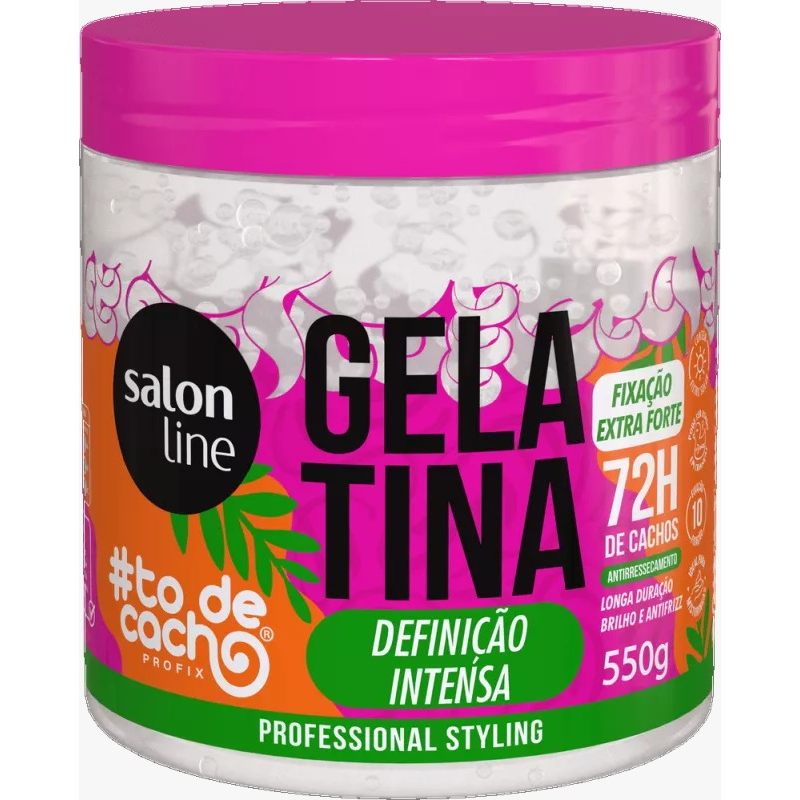Gelatina #Todecacho Definição Intensa 550G
