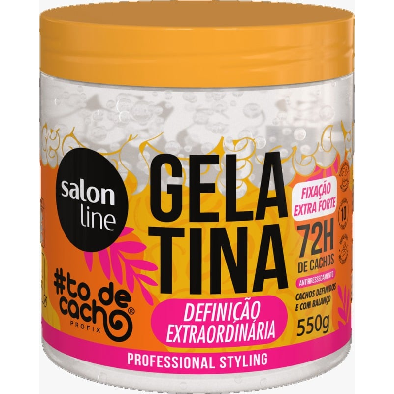 Gelatina #Todecacho Definição Extraordinária 550G