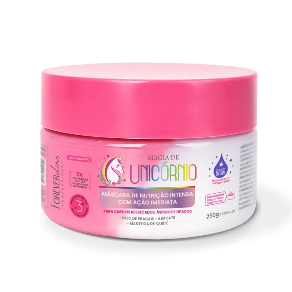 Máscara De Nutrição Intensa Forever Liss Magia De Unicórnio 250G