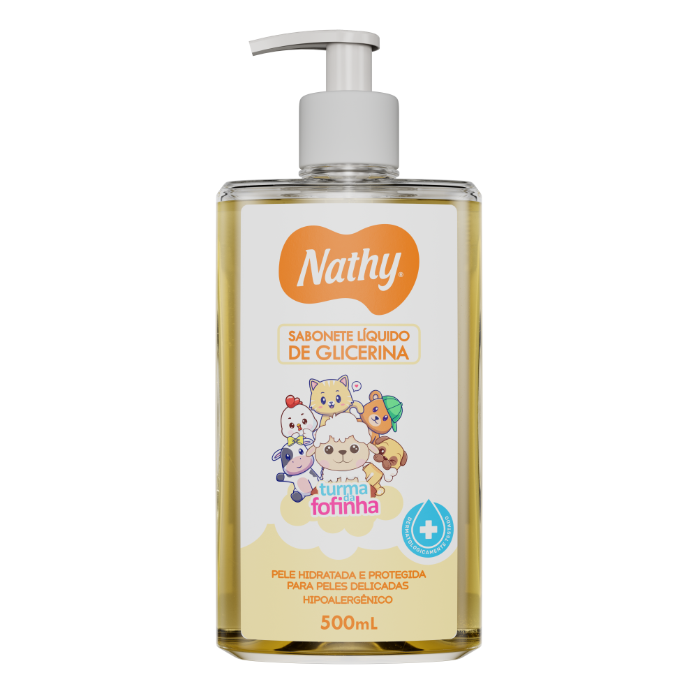 Sabonete Líquido Nathy Baby Glicerina Baby 500ml