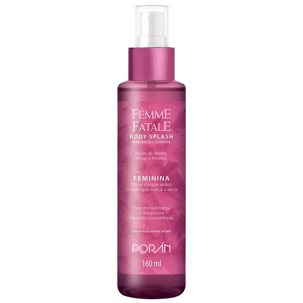 Body Splash Porán Femme Fatale 160ml