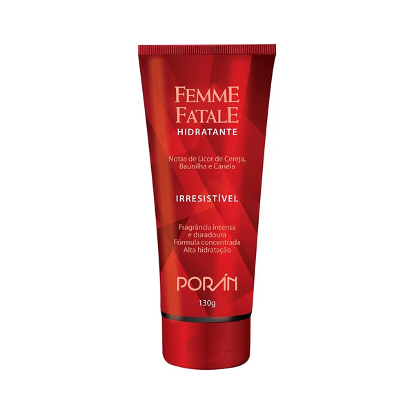 Loção Hidratante Porán Femme Fatale Irresistível 130G