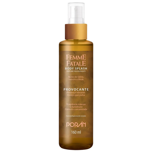 Body Splash Porán Femme Fatale Provocante 160ml