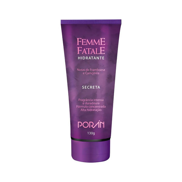 Loção Hidratante Porán Femme Fatale Secreta 130G