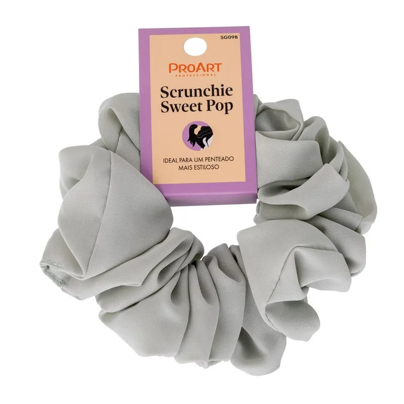 Scrunchie Proart Sweet Pop Cinza Ref. SG09B