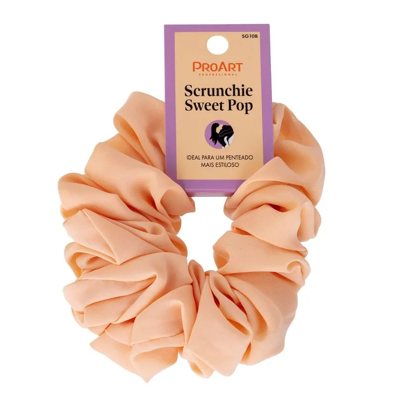 Scrunchie Proart Sweet Pop Salmão Ref. SG10B