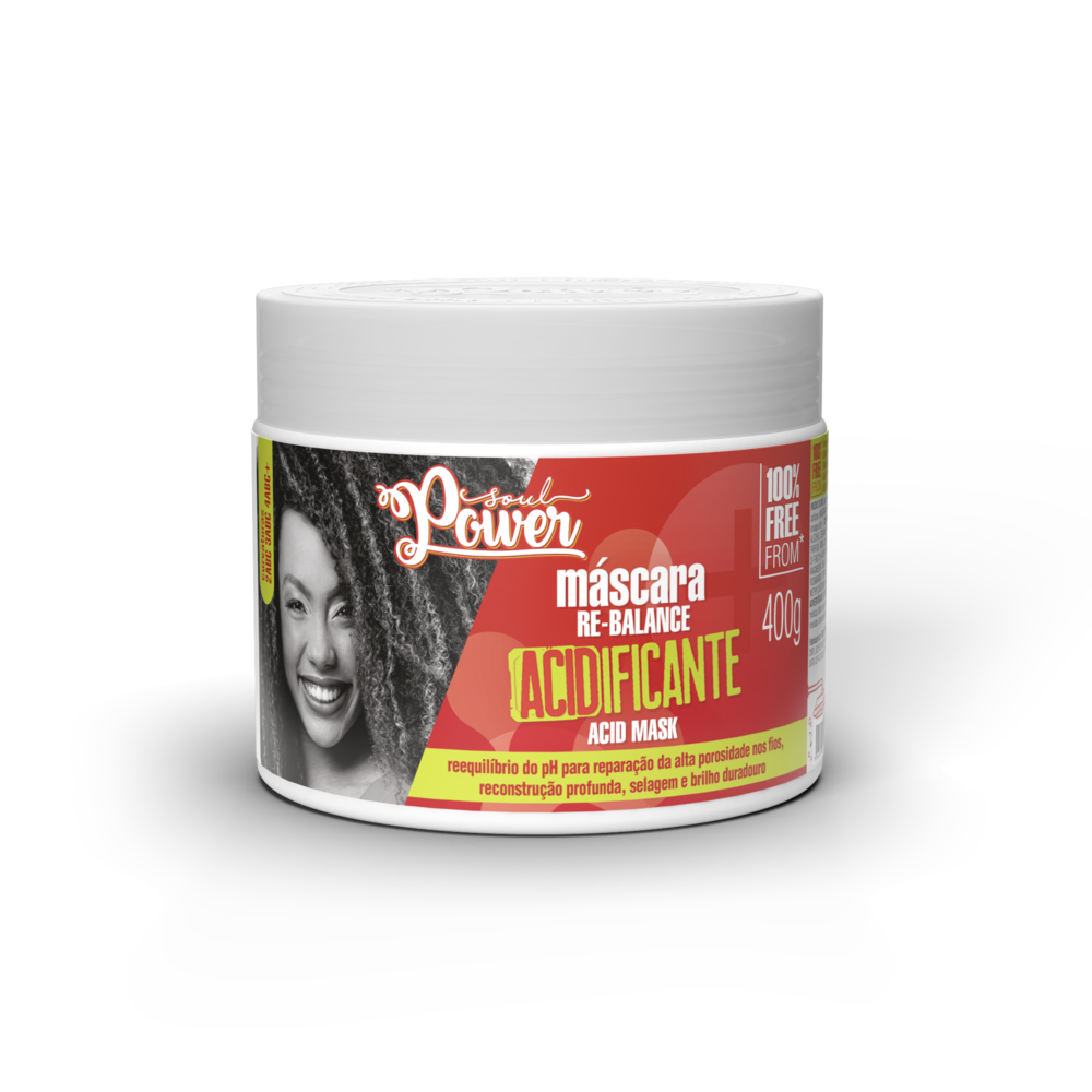 Máscara Soul Power Acidificante Re-Balance Acid Mask 400G