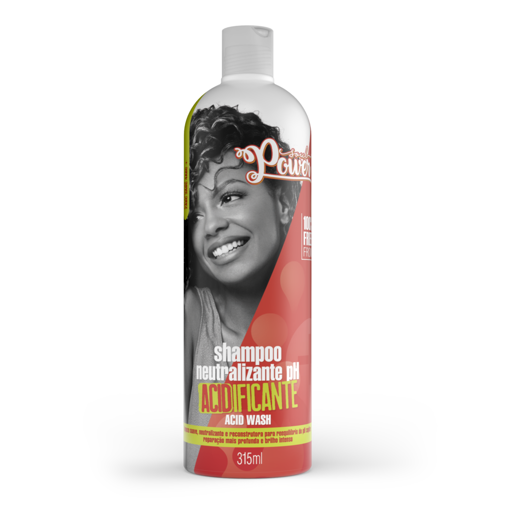 Shampoo Soul Power Neutralizante Ph Acidificante Wash 315ml