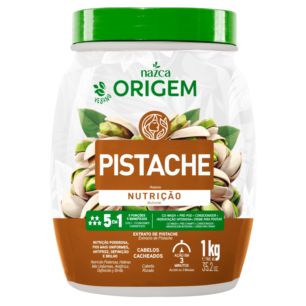 Creme De Hidratação Origem 5 Em 1 Pistache 1Kg