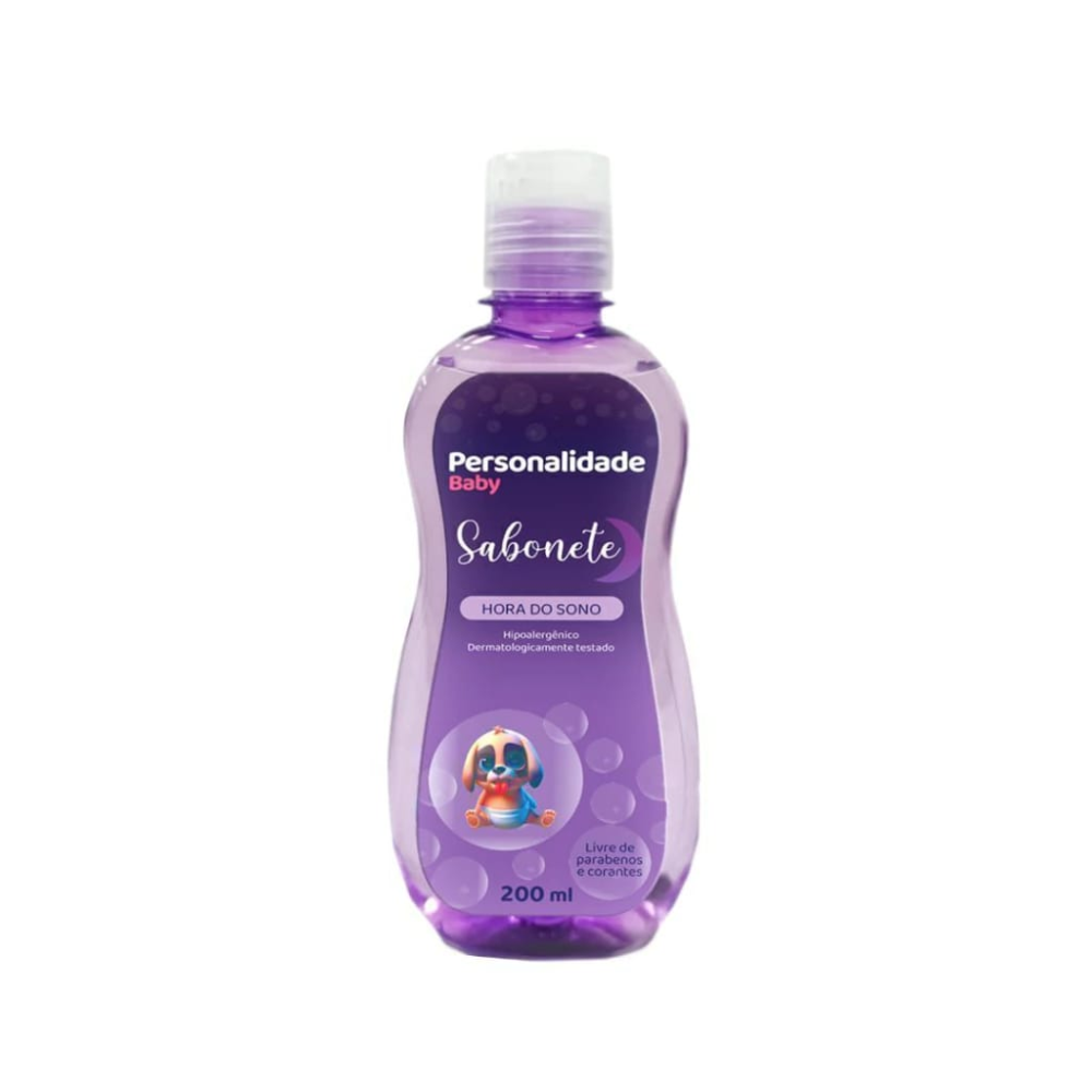 Sabonete Líquido Personalidade Baby Hora Do Banho 200ml