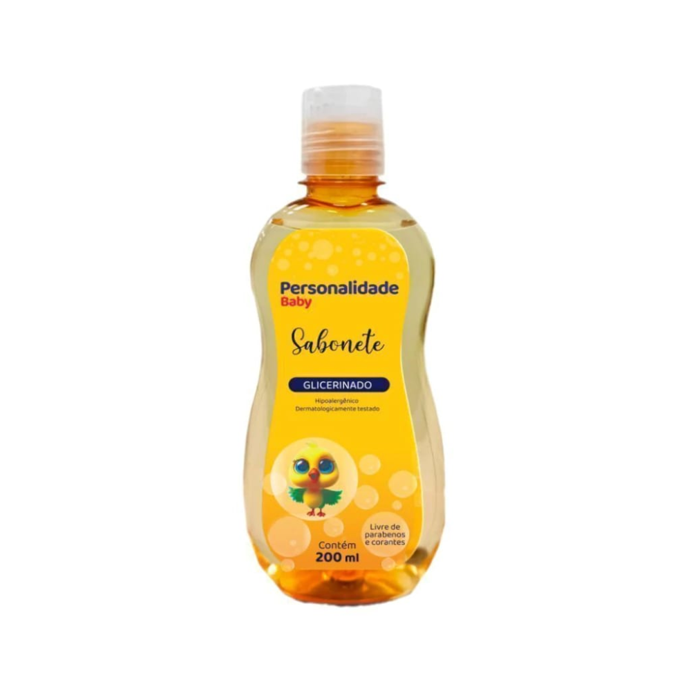 Sabonete Líquido Personalidade Baby Glicerinado 200ml