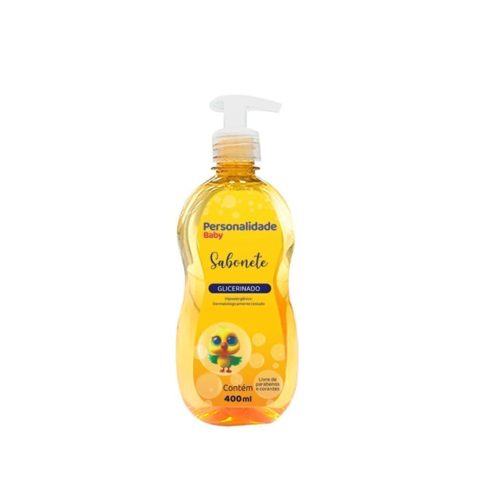 Sabonete Líquido Personalidade Baby Glicerinado 400ml