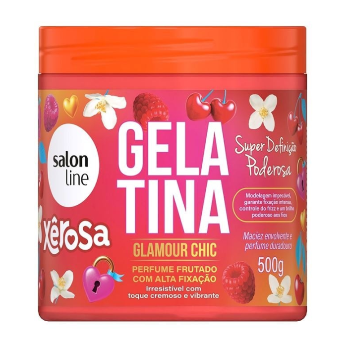 Gelatina Salon Line Xêrosa Glamour Chic 500G