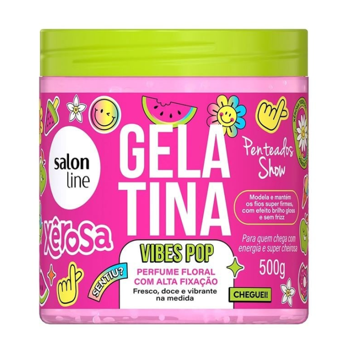 Gelatina Salon Line Xêrosa Vibes Pop 500G