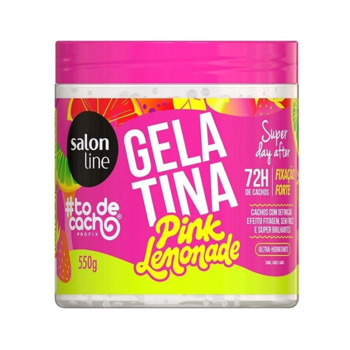 Gelatina Salon Line #Todecacho Pink Lemonade 550G