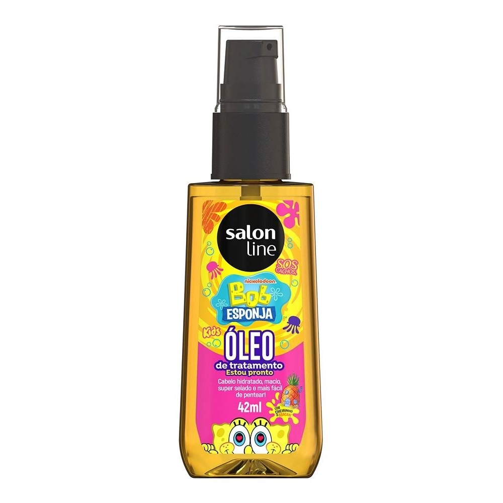 Óleo De Tratamento Salon Line Kids Bob Esponja 42ml