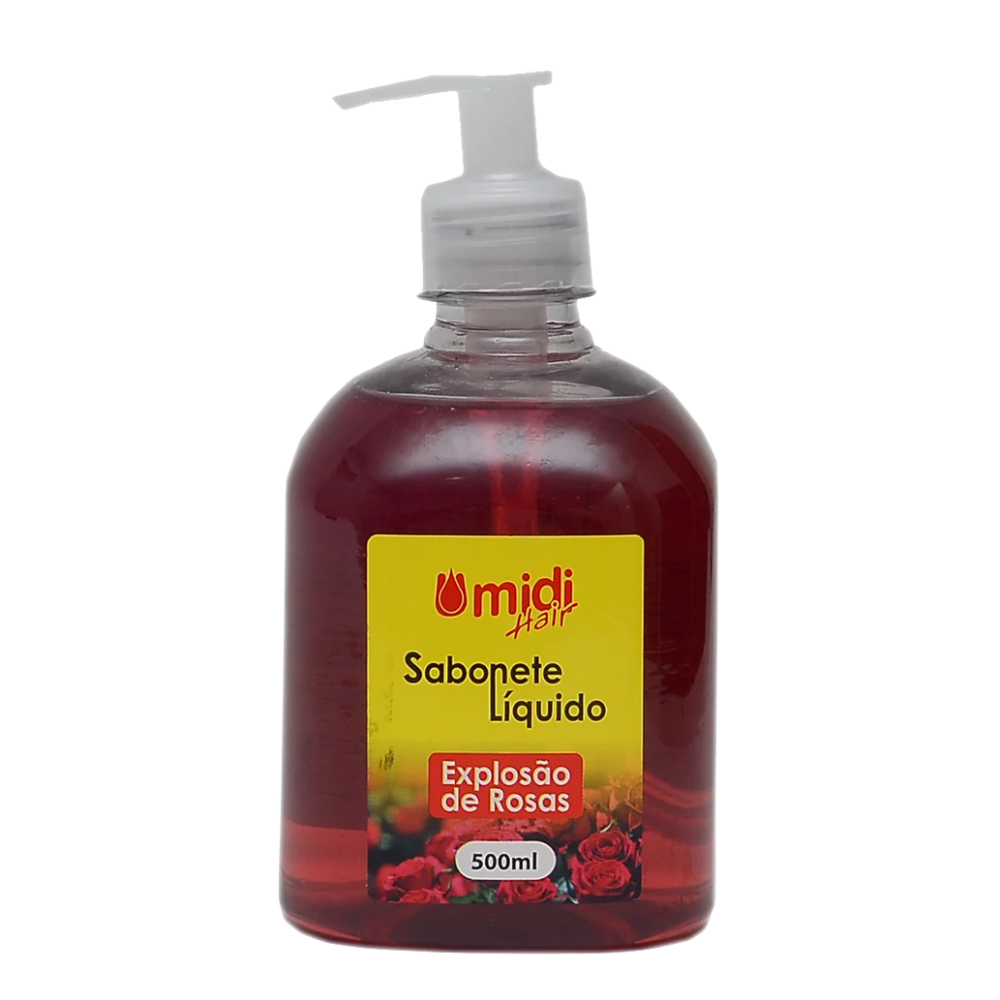 Sabonete Líquido Umidi Hair Explosão De Rosas 500ml