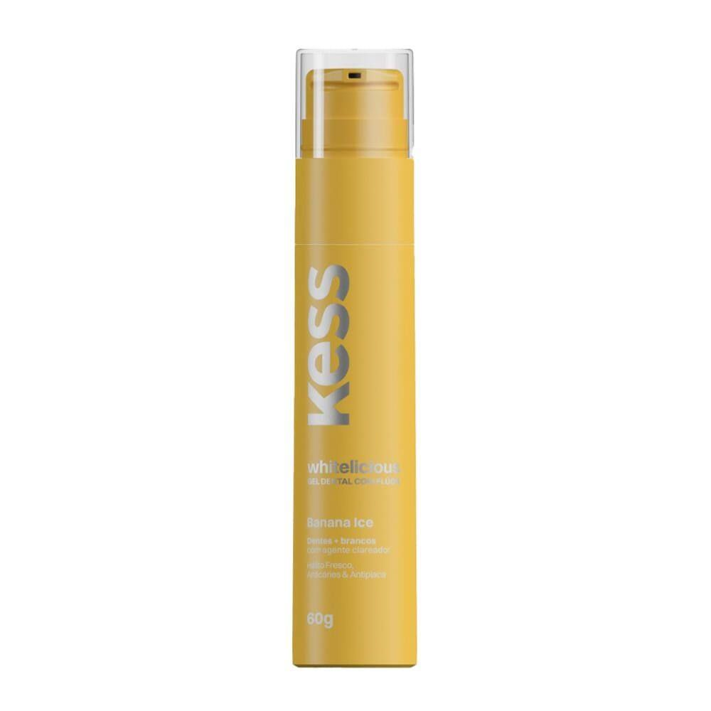 Gel Dental Kess Belliz 60g Whitelicious Banana Ref. 2585