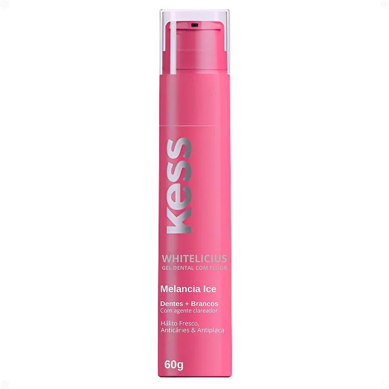 Gel Dental Kess Belliz 60g Whitelicious Melancia Ref. 2586