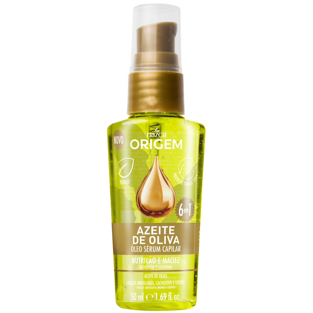 Óleo Sérum Capilar Origem Azeite De Oliva 50ml