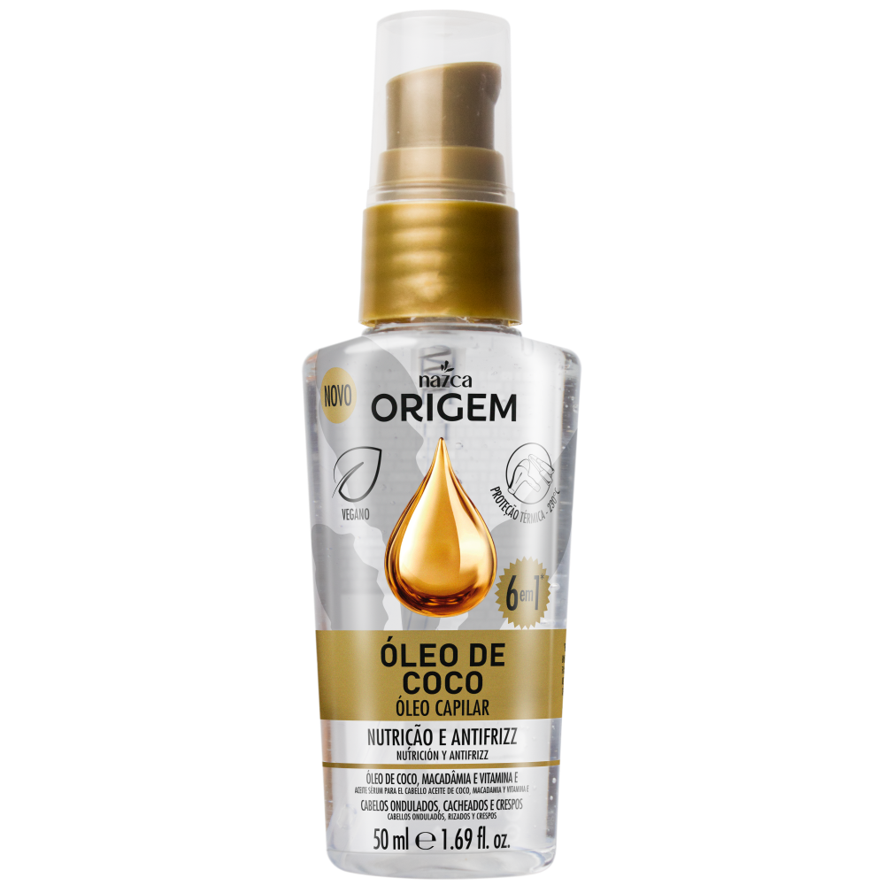 Óleo Capilar Origem Óleo De Coco 50ml